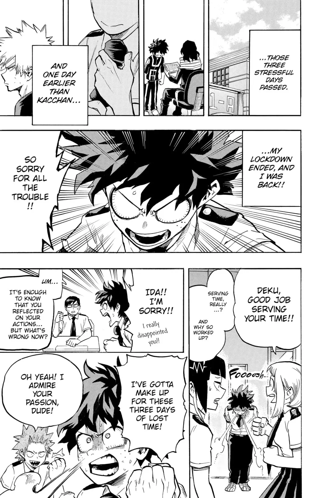 My Hero Academia, chapter 122, page 15