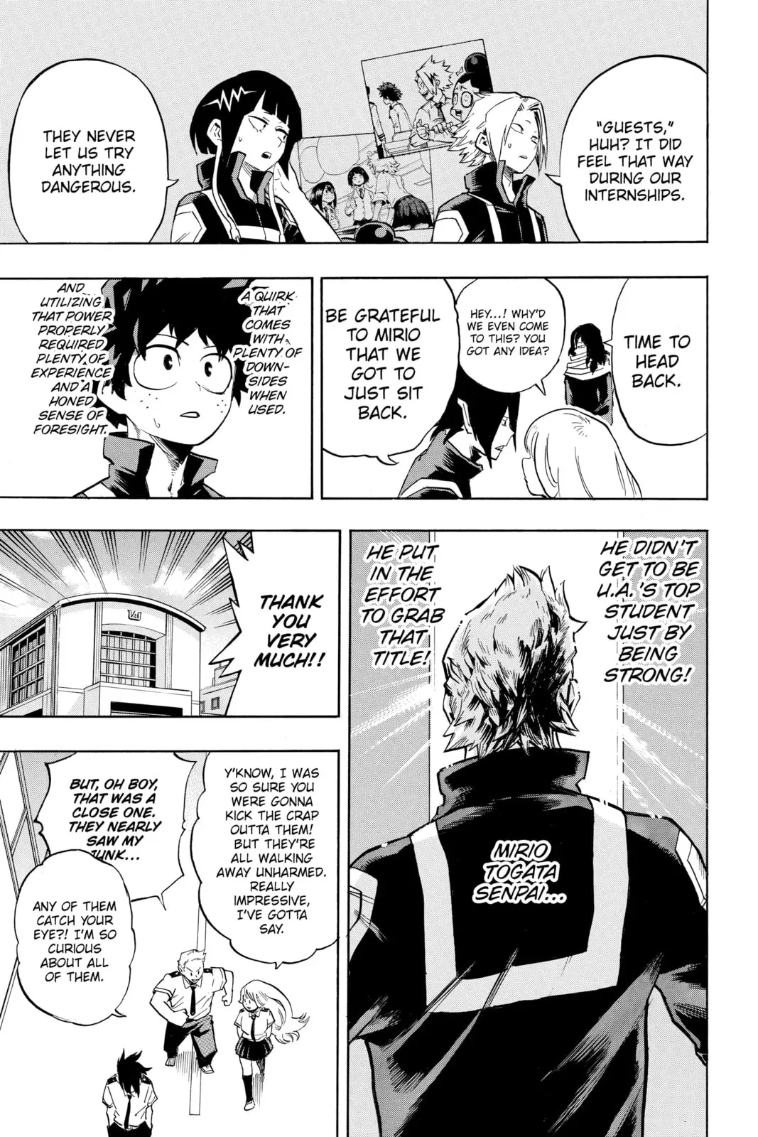 My Hero Academia, chapter 124, page 13