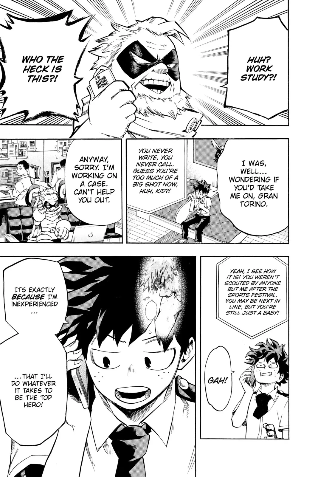My Hero Academia, chapter 124, page 15
