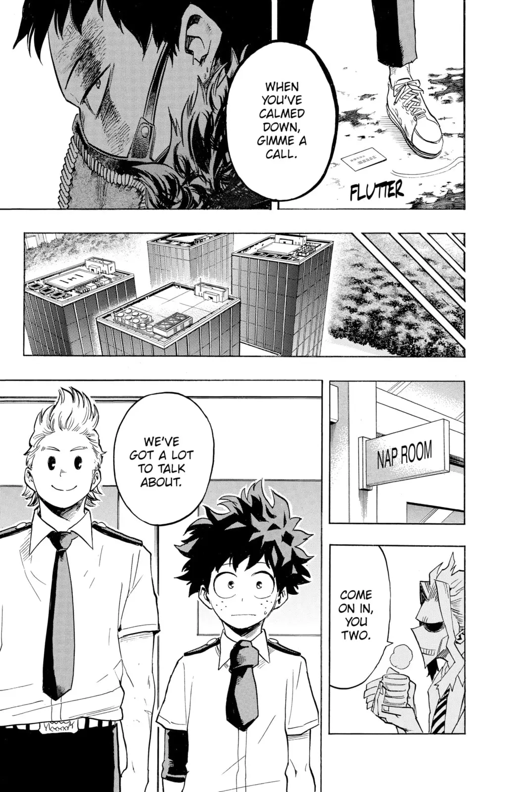 My Hero Academia, chapter 125, page 18