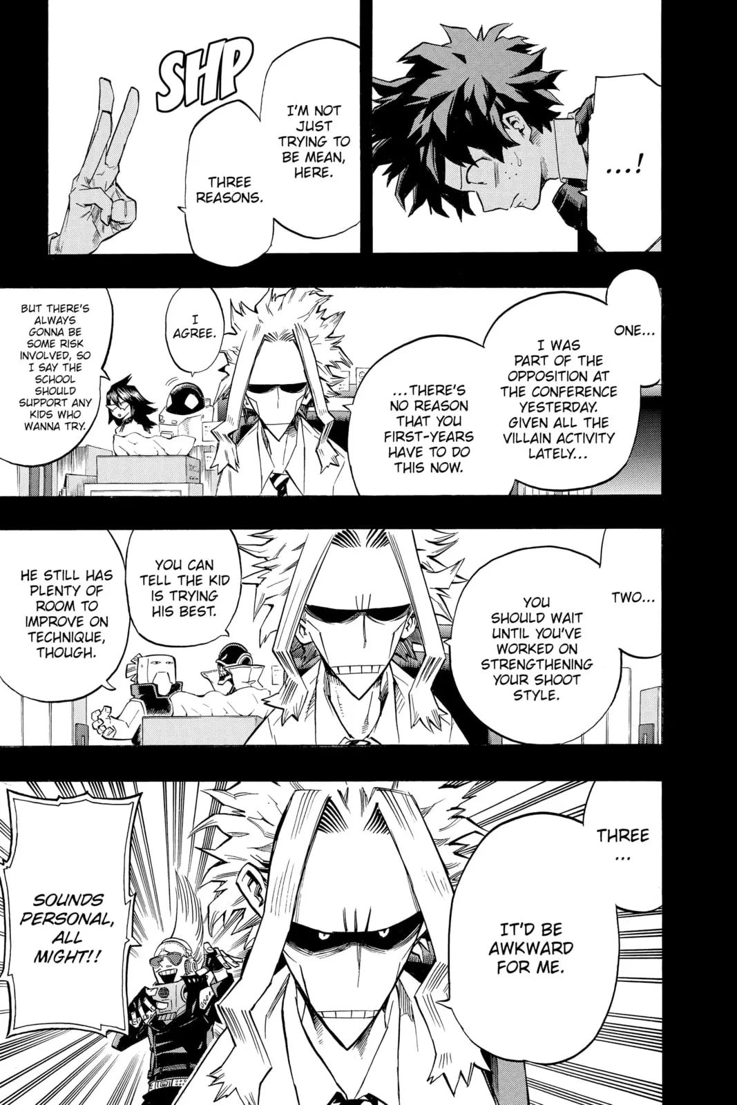 My Hero Academia, chapter 126, page 3