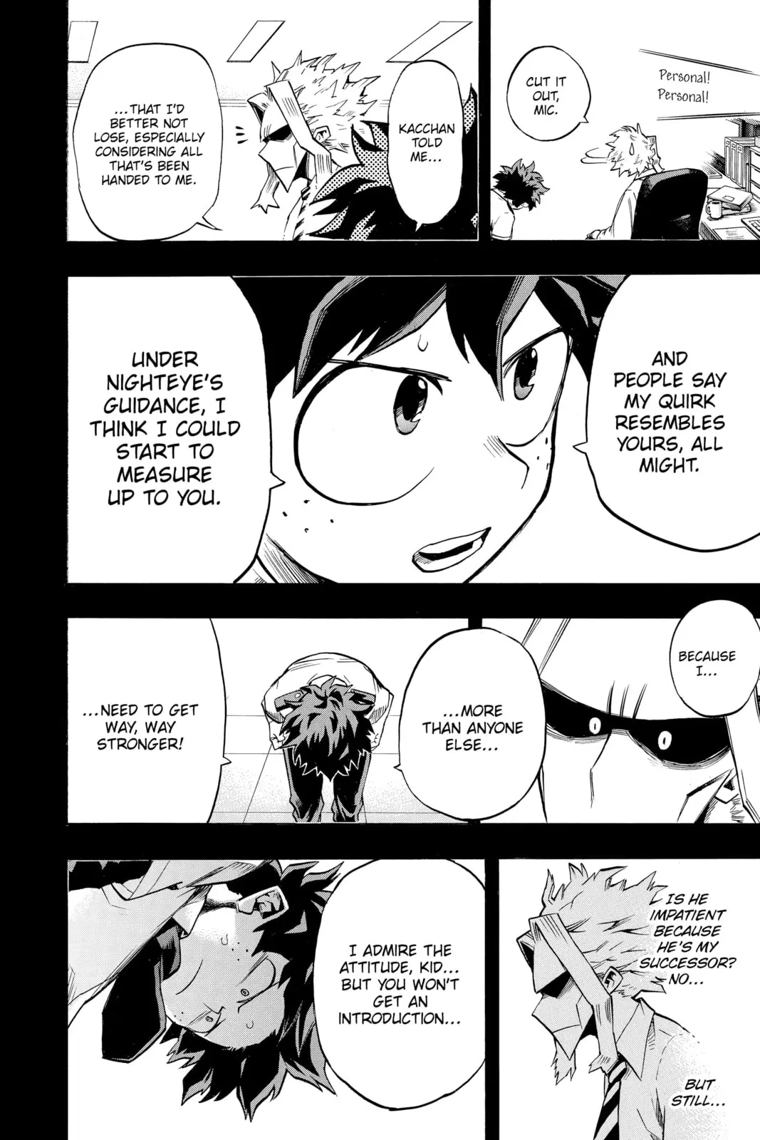 My Hero Academia, chapter 126, page 4