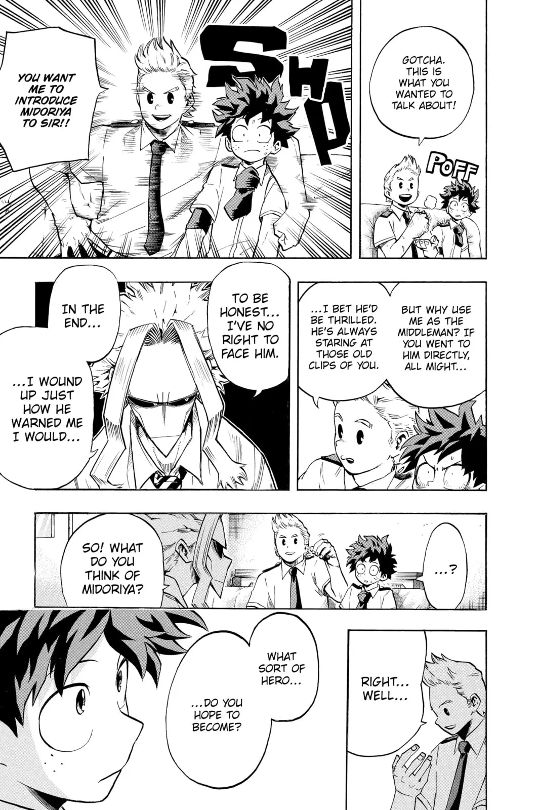 My Hero Academia, chapter 126, page 7