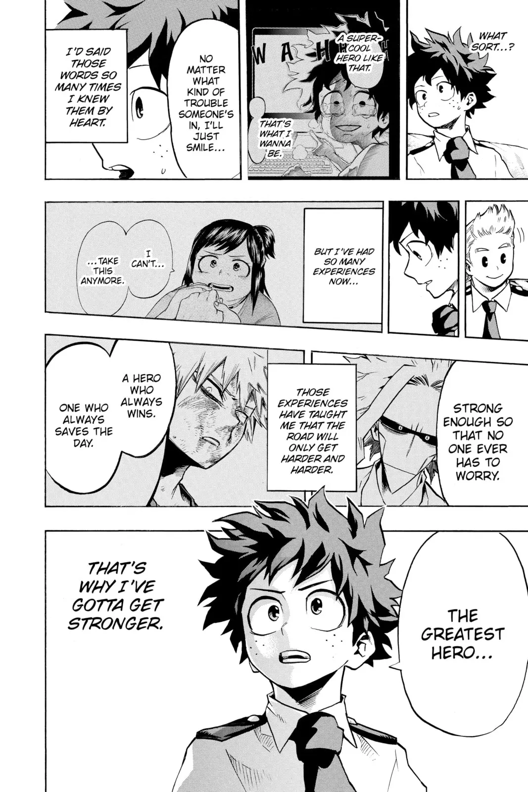 My Hero Academia, chapter 126, page 8