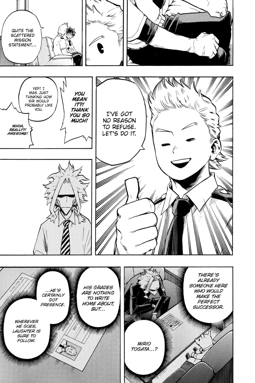 My Hero Academia, chapter 126, page 9