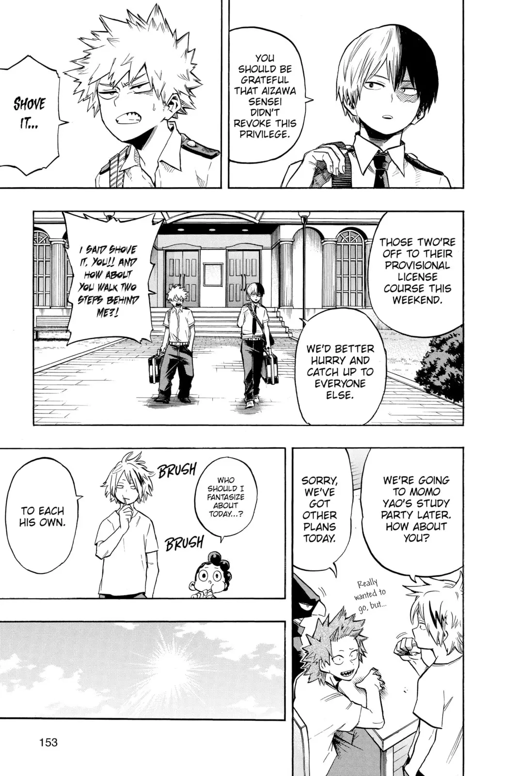 My Hero Academia, chapter 126, page 11