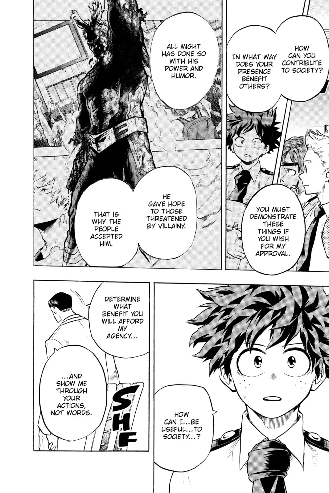 My Hero Academia, chapter 127, page 8