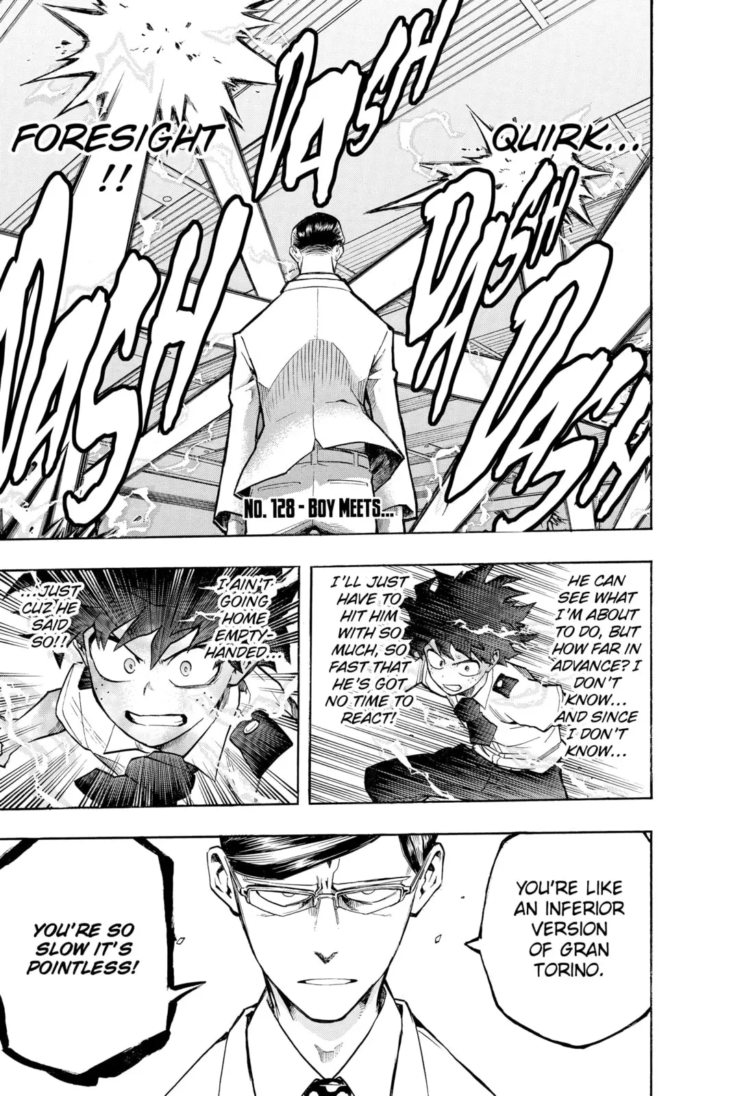 My Hero Academia, chapter 128, page 1