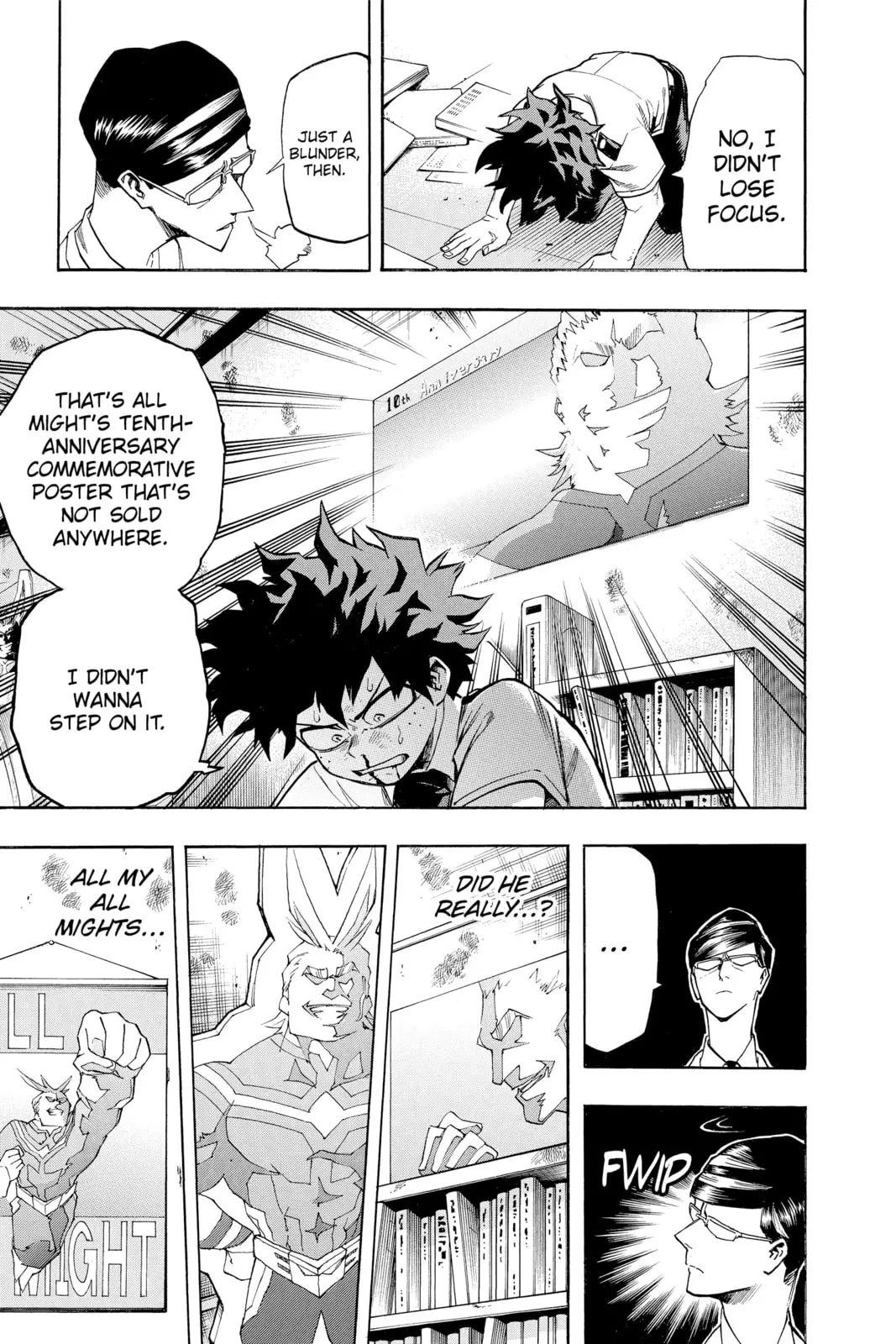 My Hero Academia, chapter 128, page 9