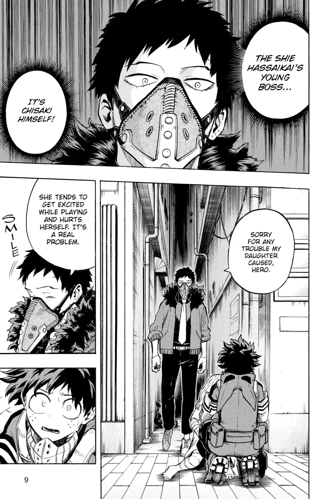 My Hero Academia, chapter 129, page 3