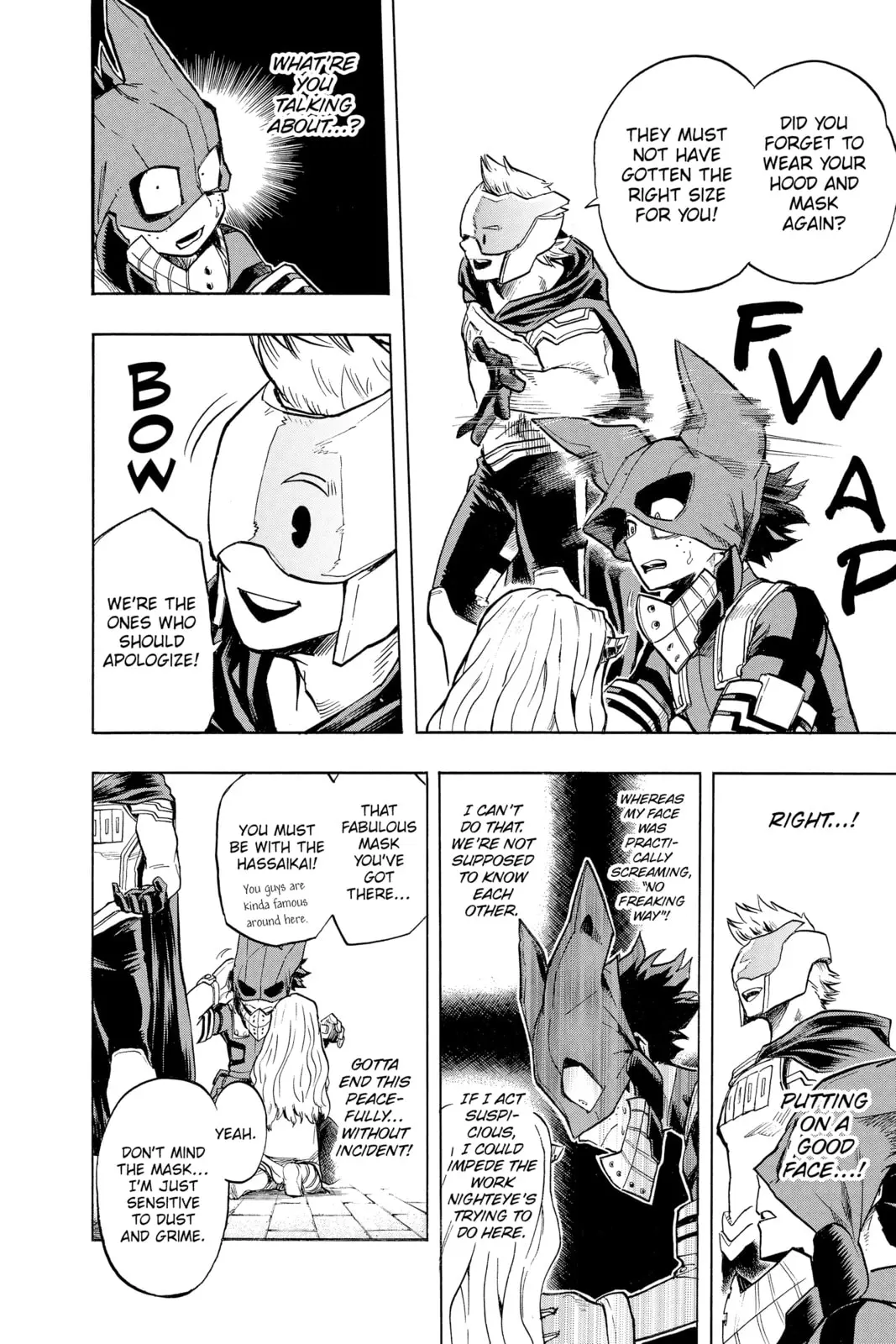 My Hero Academia, chapter 129, page 4