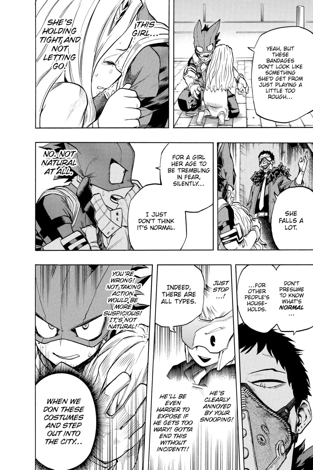 My Hero Academia, chapter 129, page 8