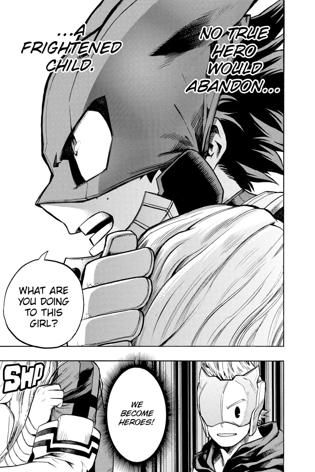 My Hero Academia, chapter 129, page 9