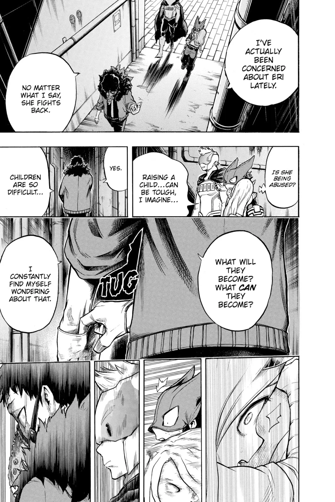 My Hero Academia, chapter 129, page 11