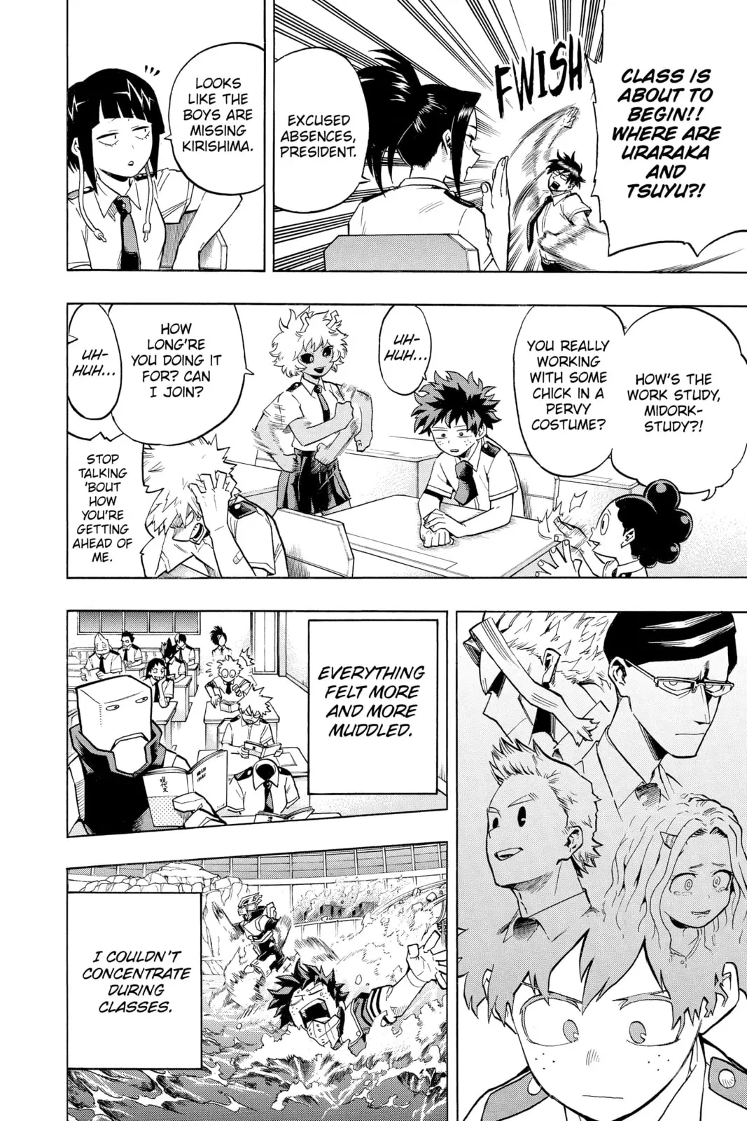 My Hero Academia, chapter 130, page 8
