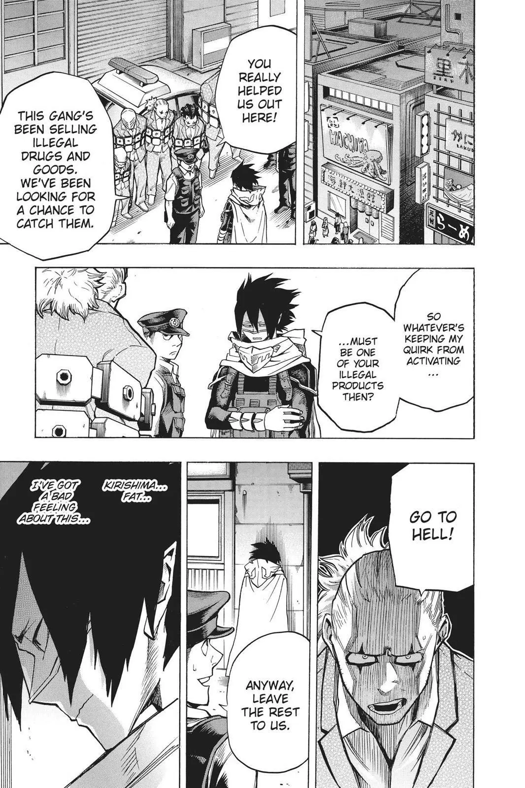 My Hero Academia, chapter 133, page 9