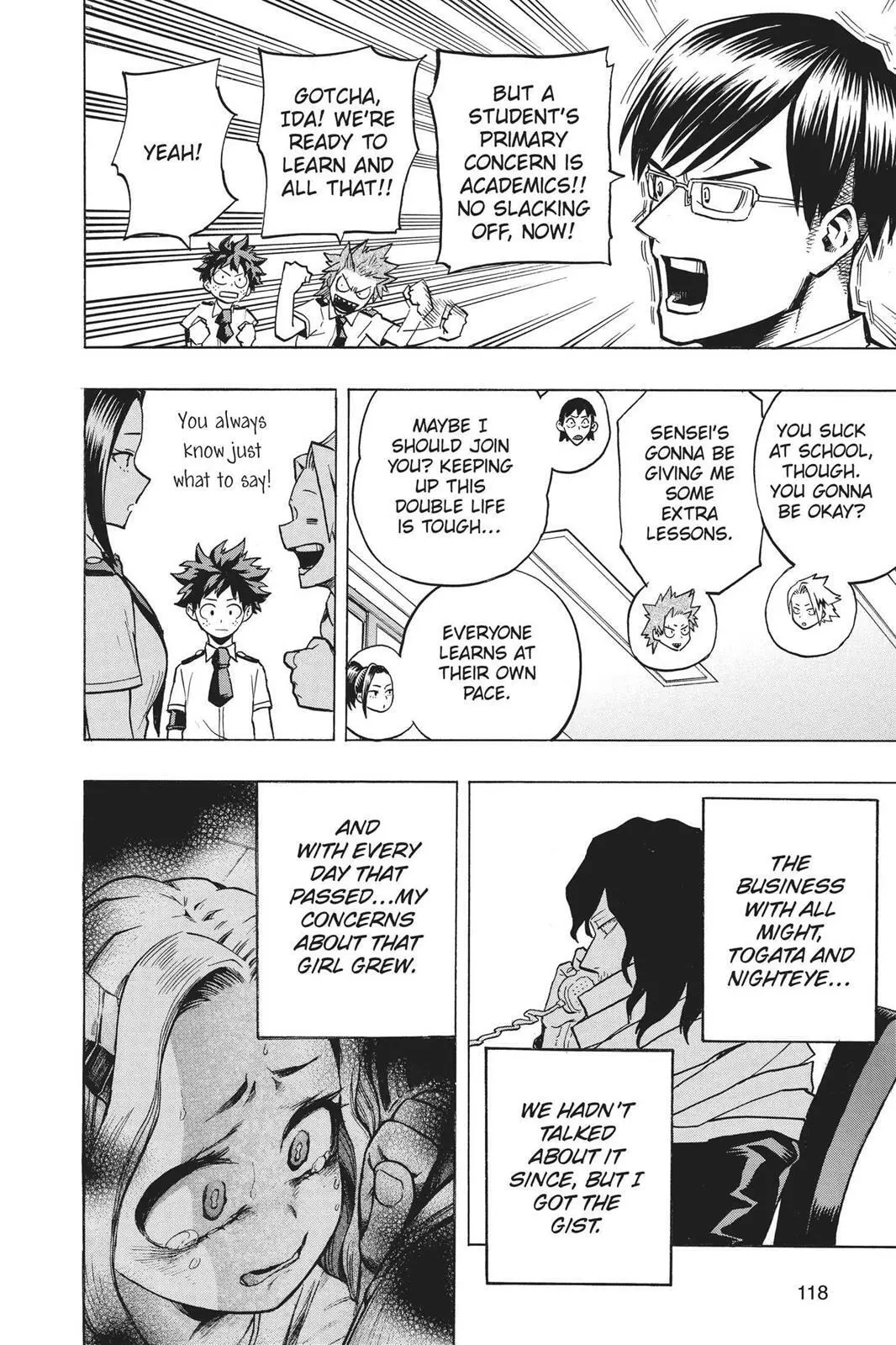 My Hero Academia, chapter 134, page 14