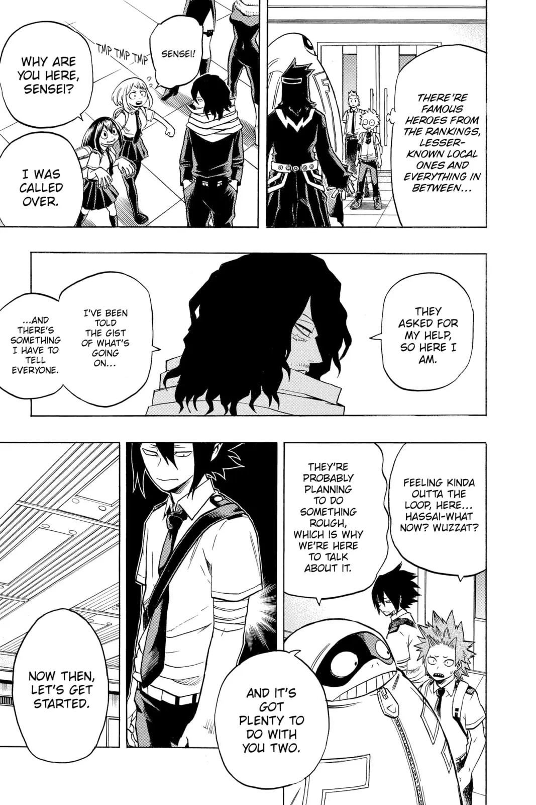My Hero Academia, chapter 135, page 3