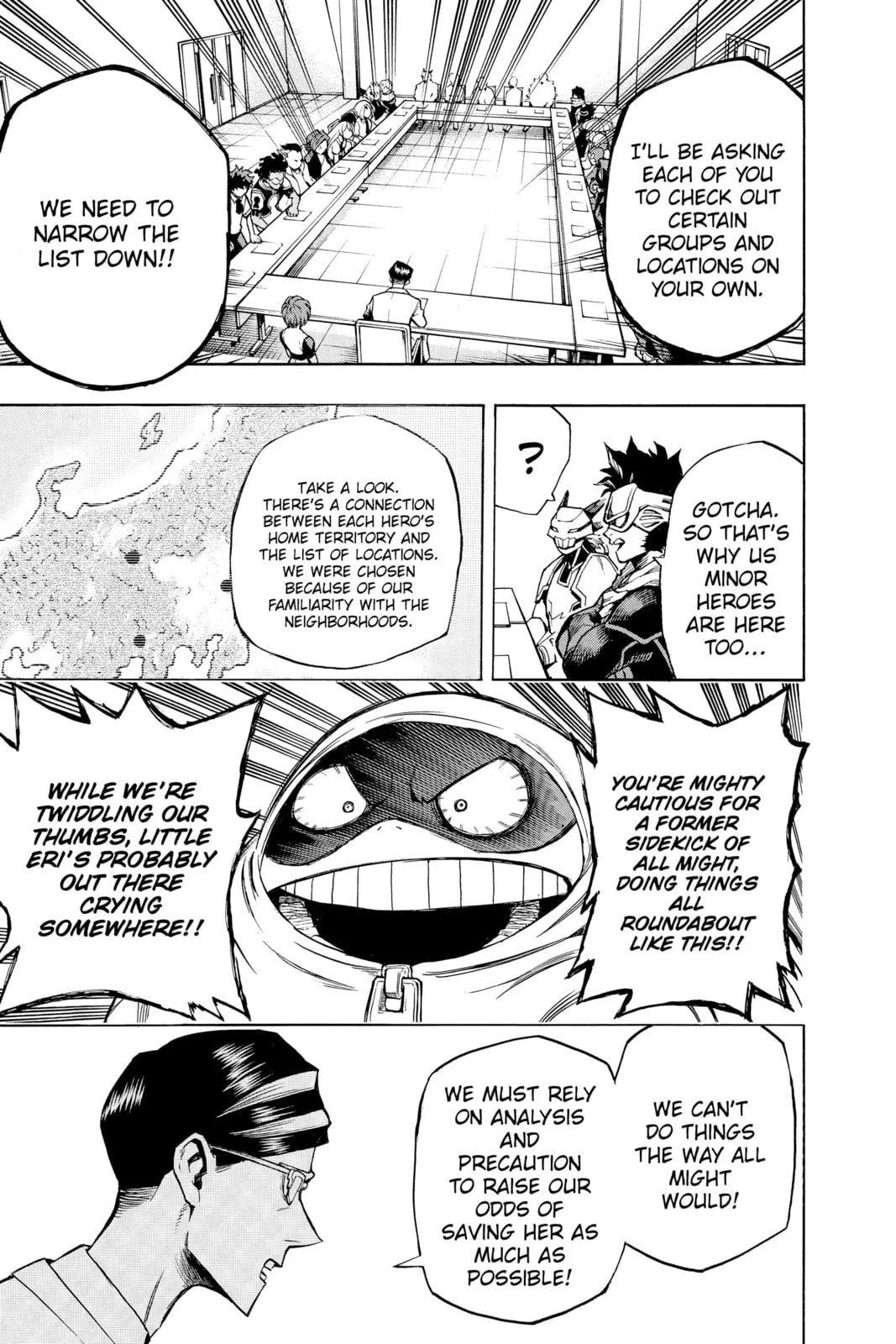 My Hero Academia, chapter 136, page 3