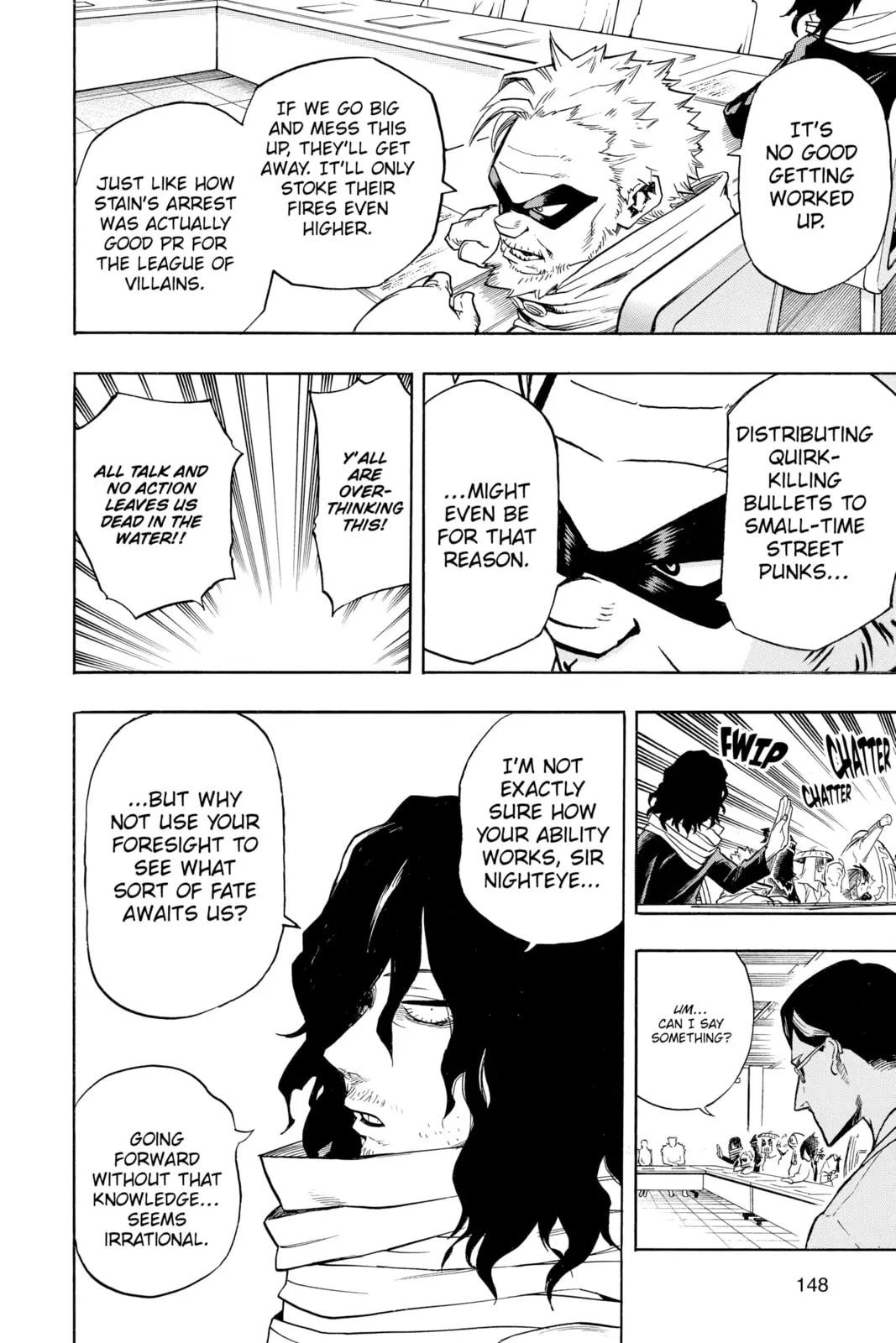 My Hero Academia, chapter 136, page 4