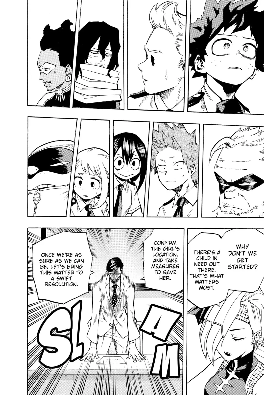 My Hero Academia, chapter 136, page 8