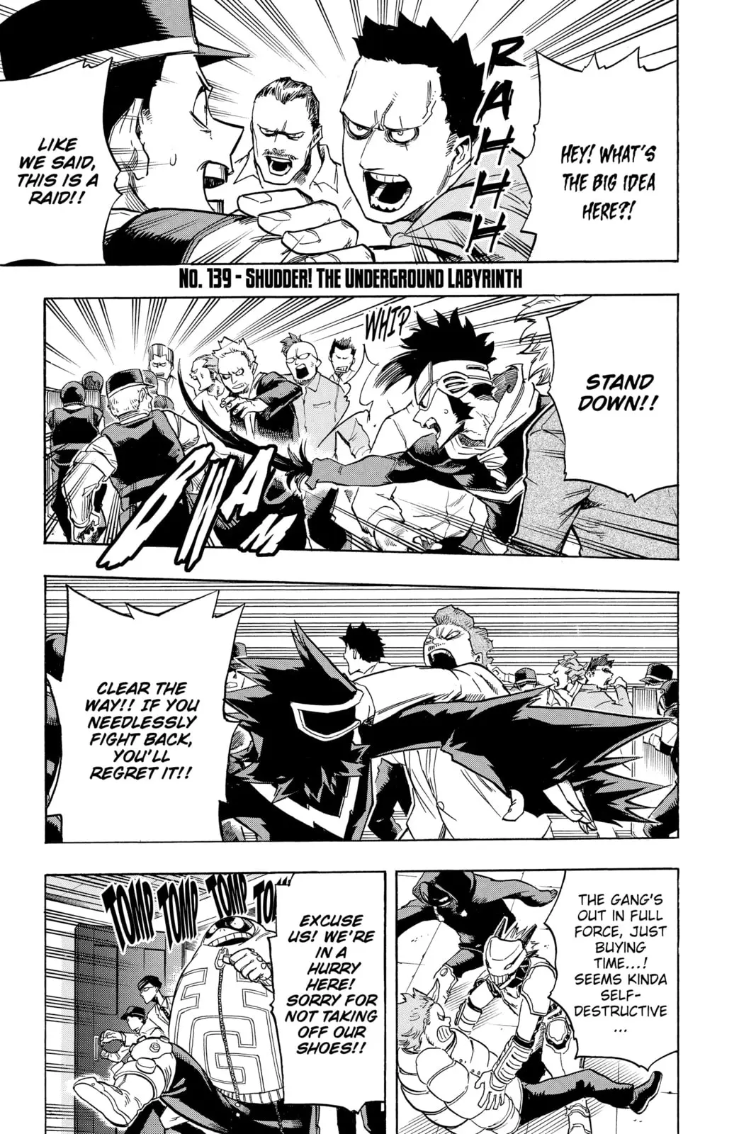 My Hero Academia, chapter 139, page 1