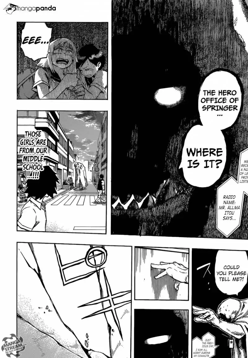 My Hero Academia, chapter 144, page 8