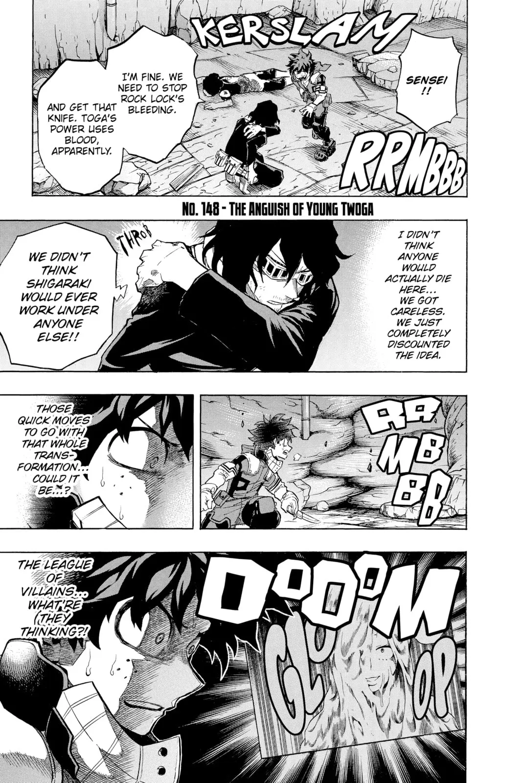 My Hero Academia, chapter 148, page 1