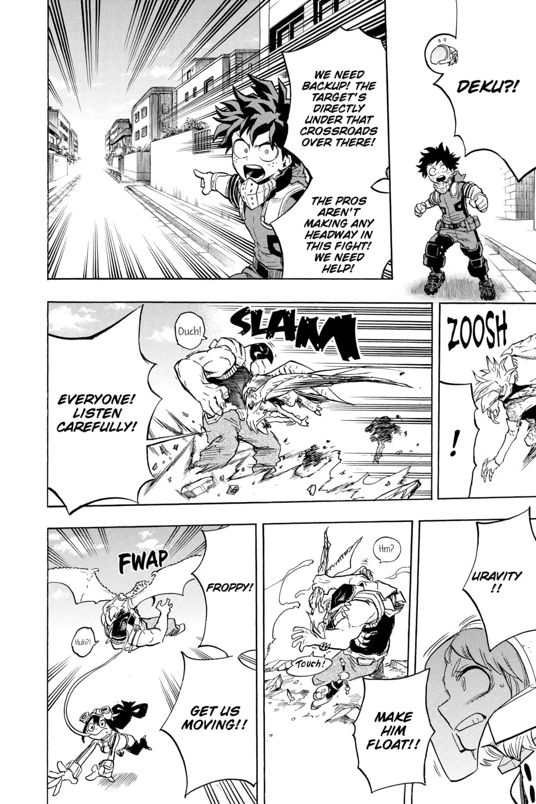 My Hero Academia, chapter 156, page 4