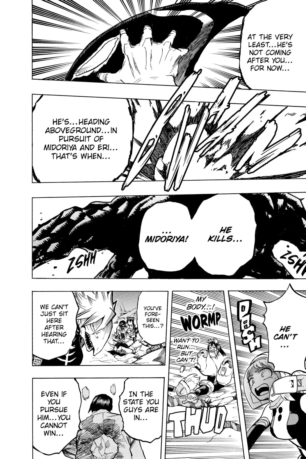 My Hero Academia, chapter 157, page 9