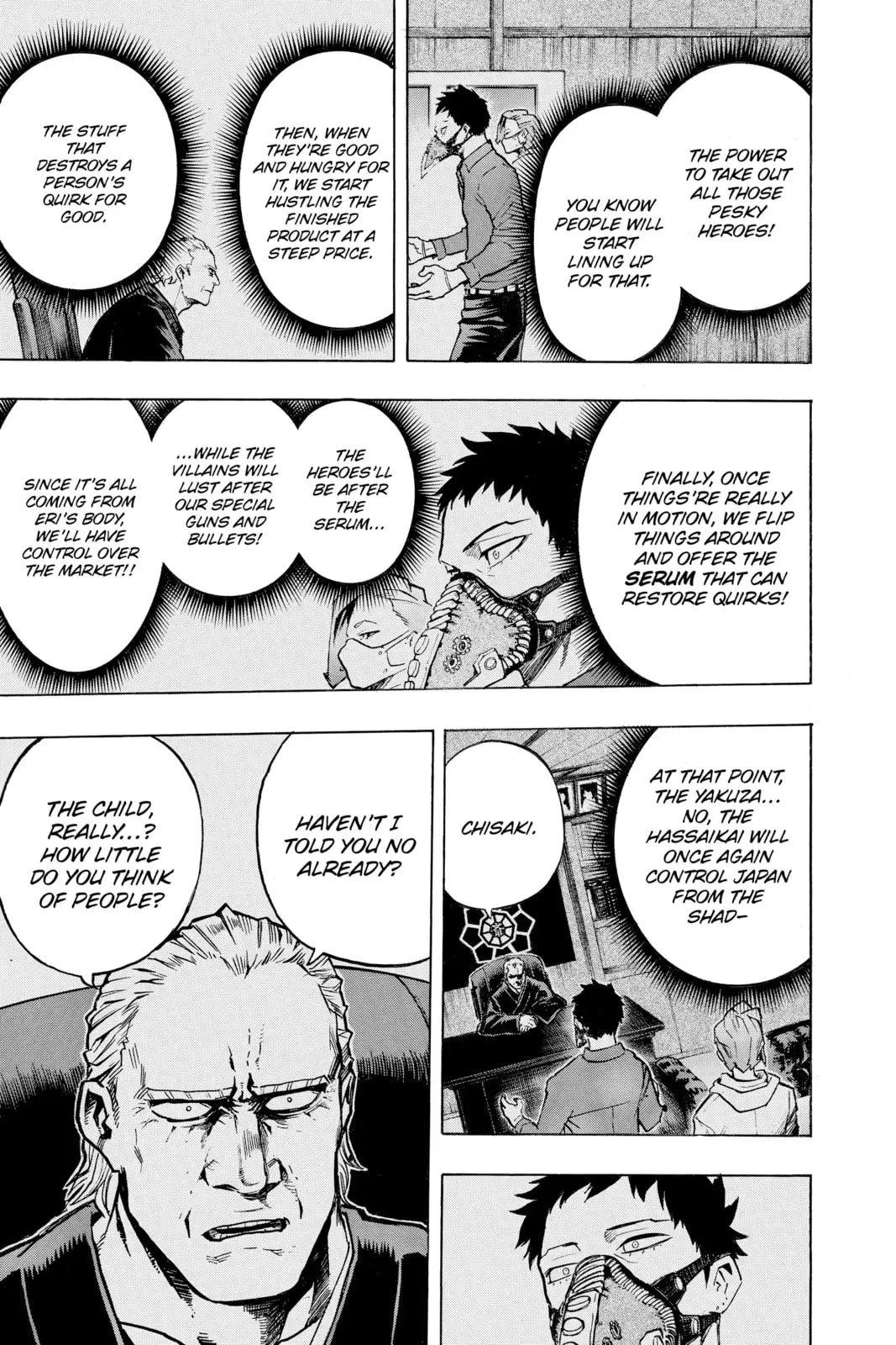 My Hero Academia, chapter 158, page 8