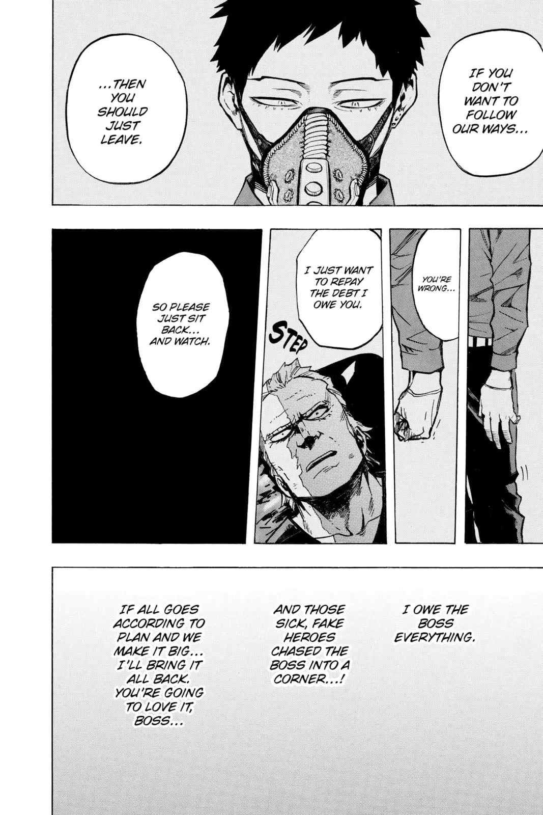 My Hero Academia, chapter 158, page 9