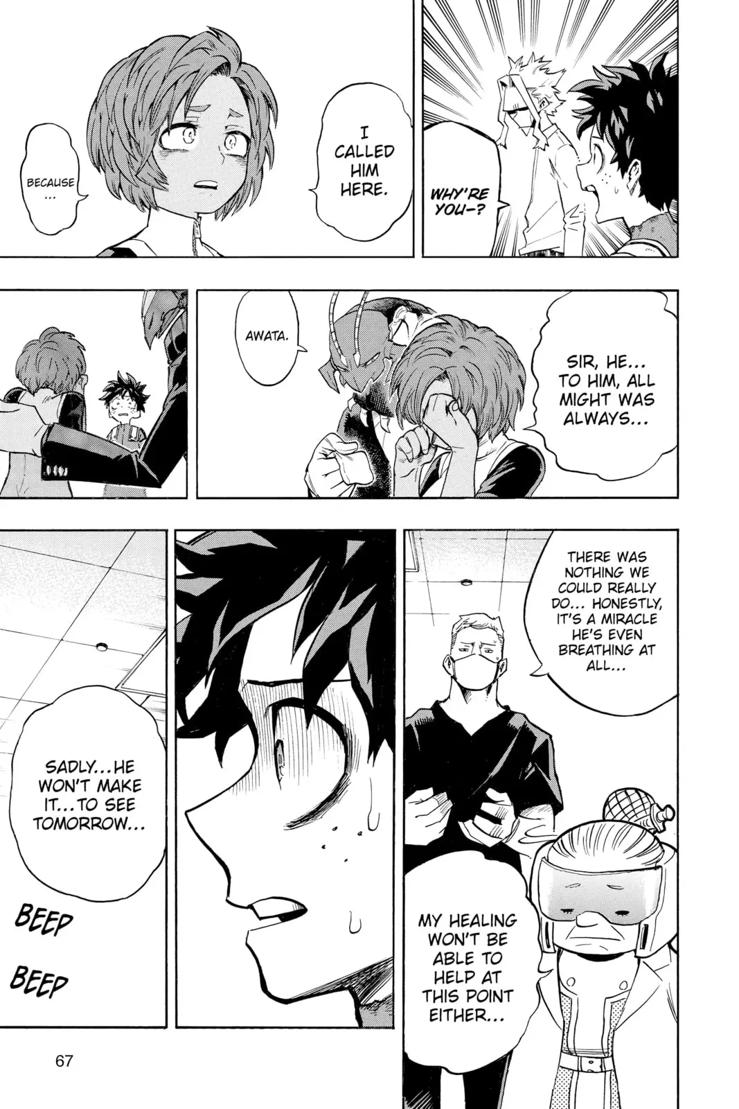 My Hero Academia, chapter 161, page 7