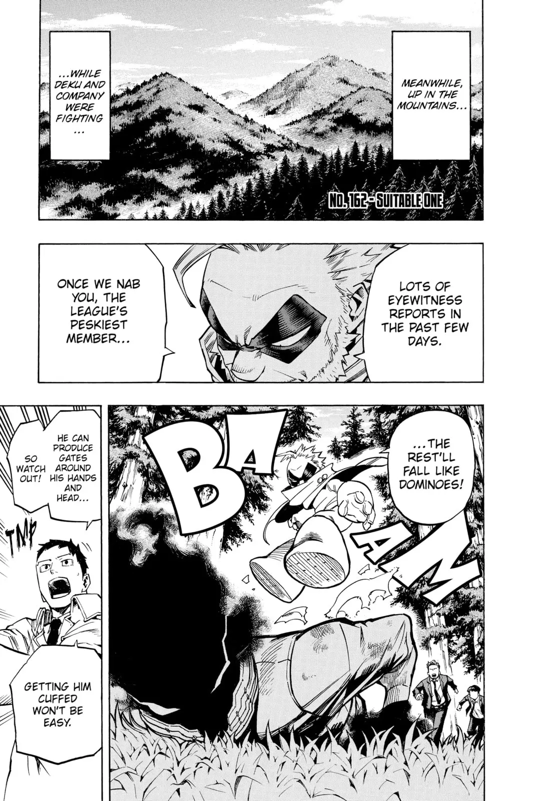 My Hero Academia, chapter 162, page 1