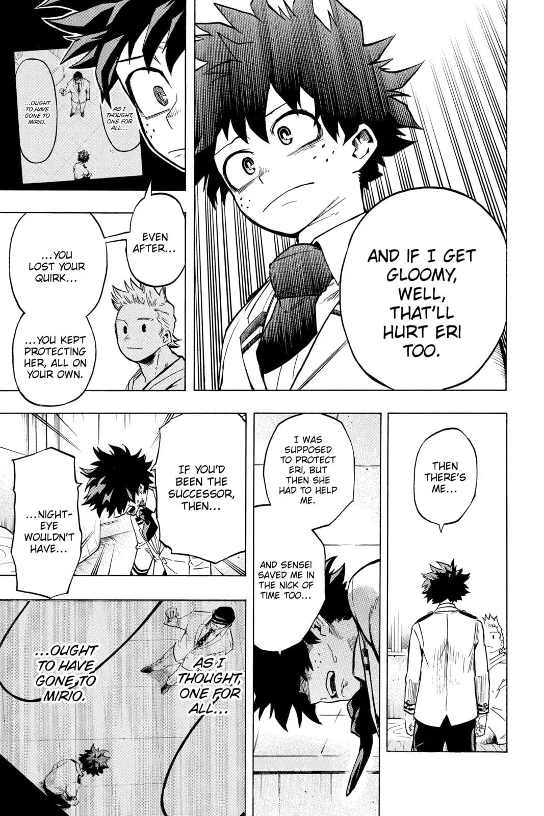 My Hero Academia, chapter 162, page 9