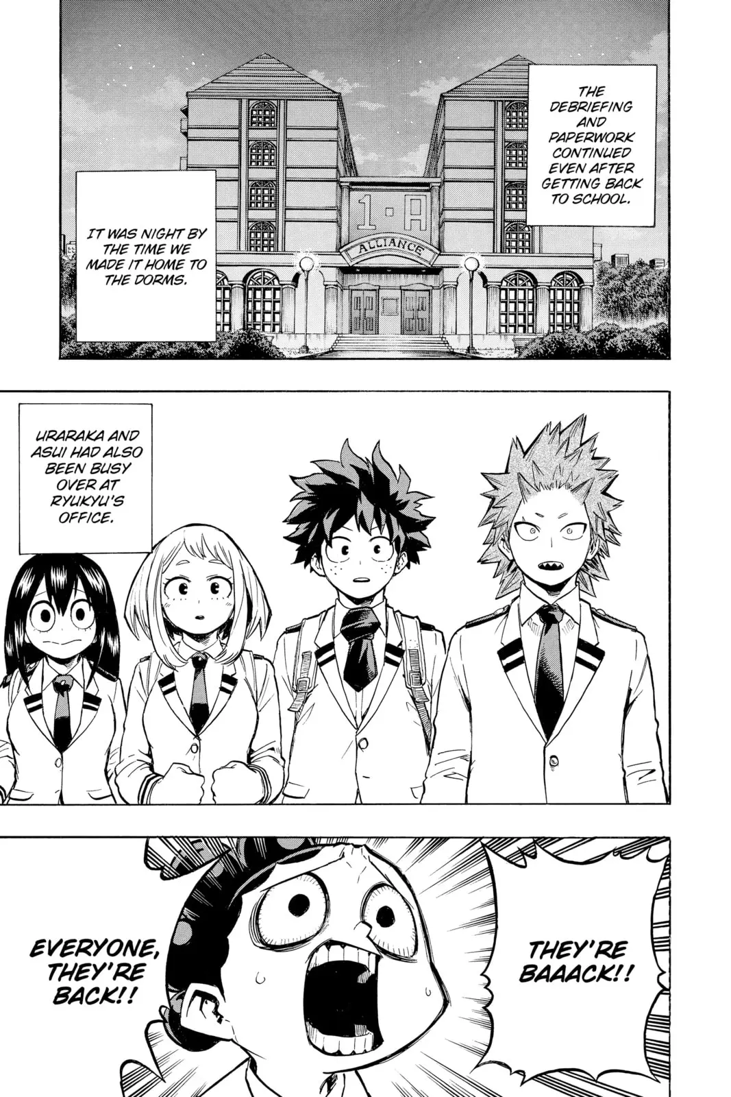 My Hero Academia, chapter 163, page 2
