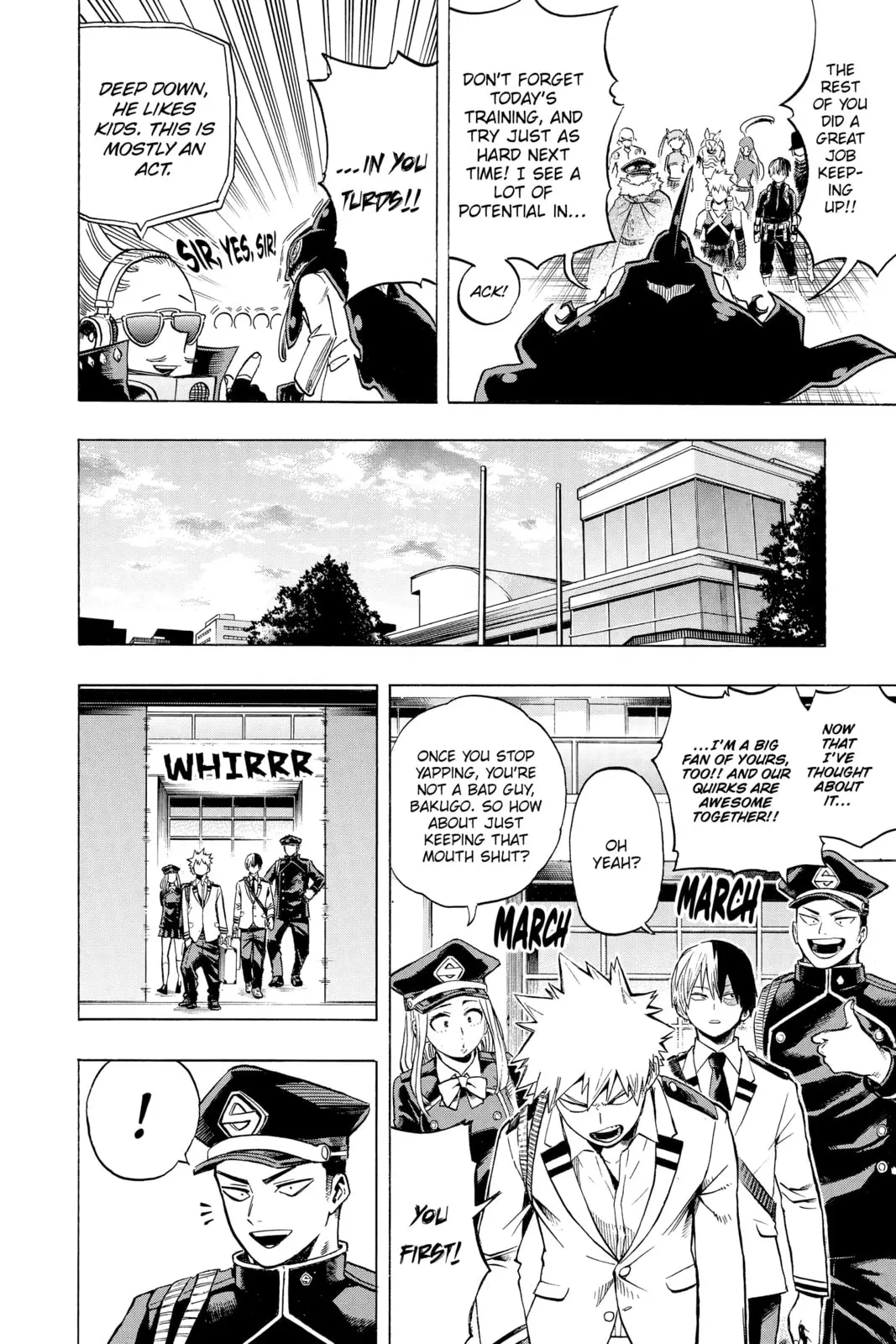 My Hero Academia, chapter 167, page 4