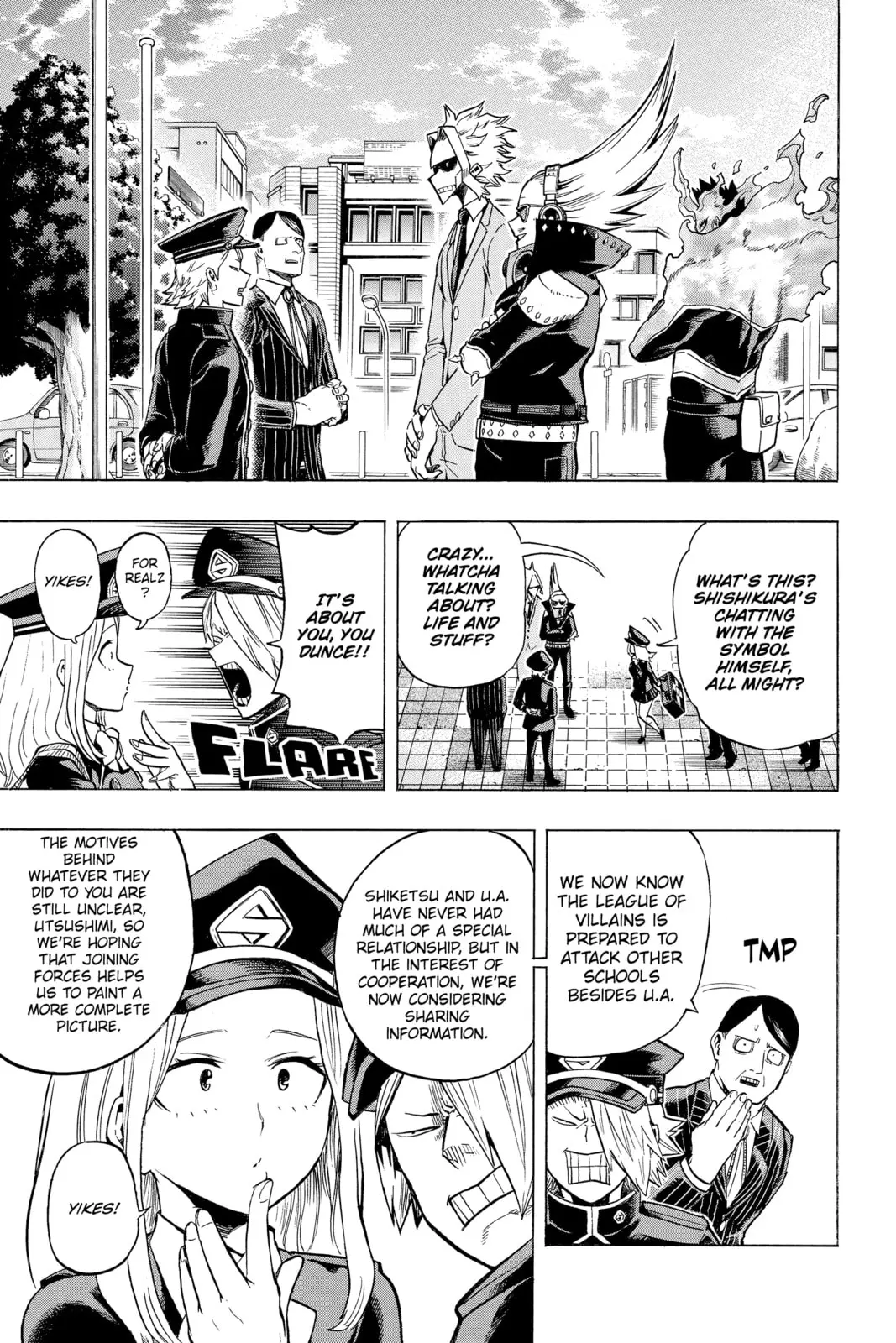 My Hero Academia, chapter 167, page 5