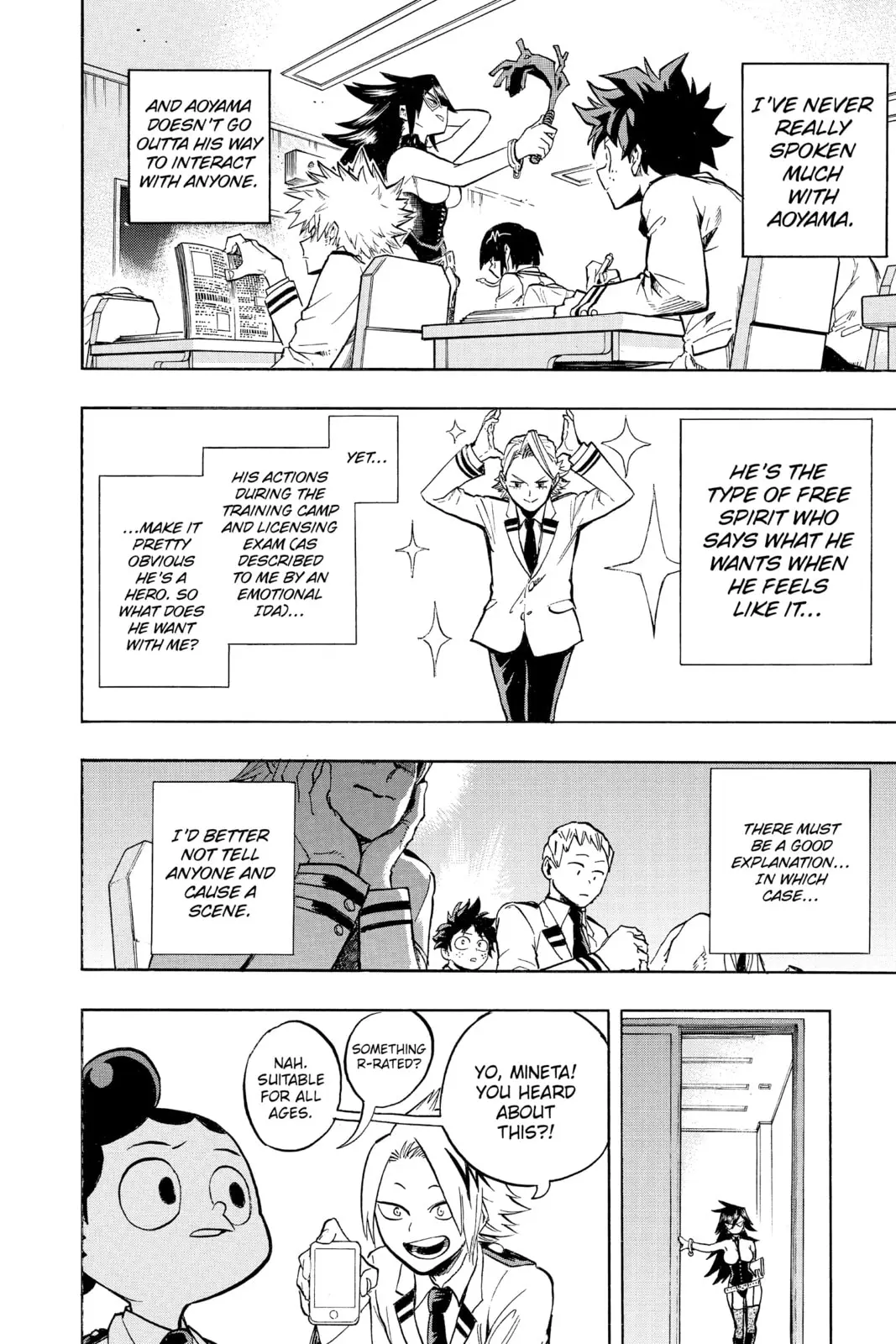 My Hero Academia, chapter 168, page 6