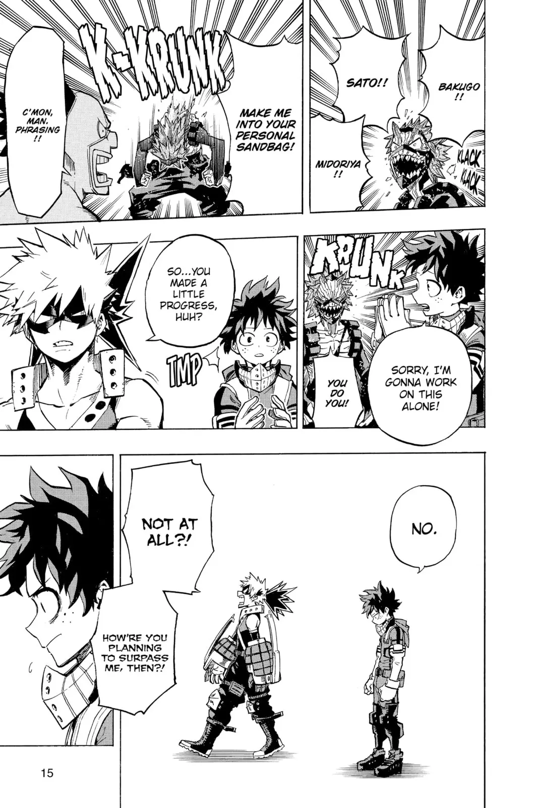 My Hero Academia, chapter 168, page 9