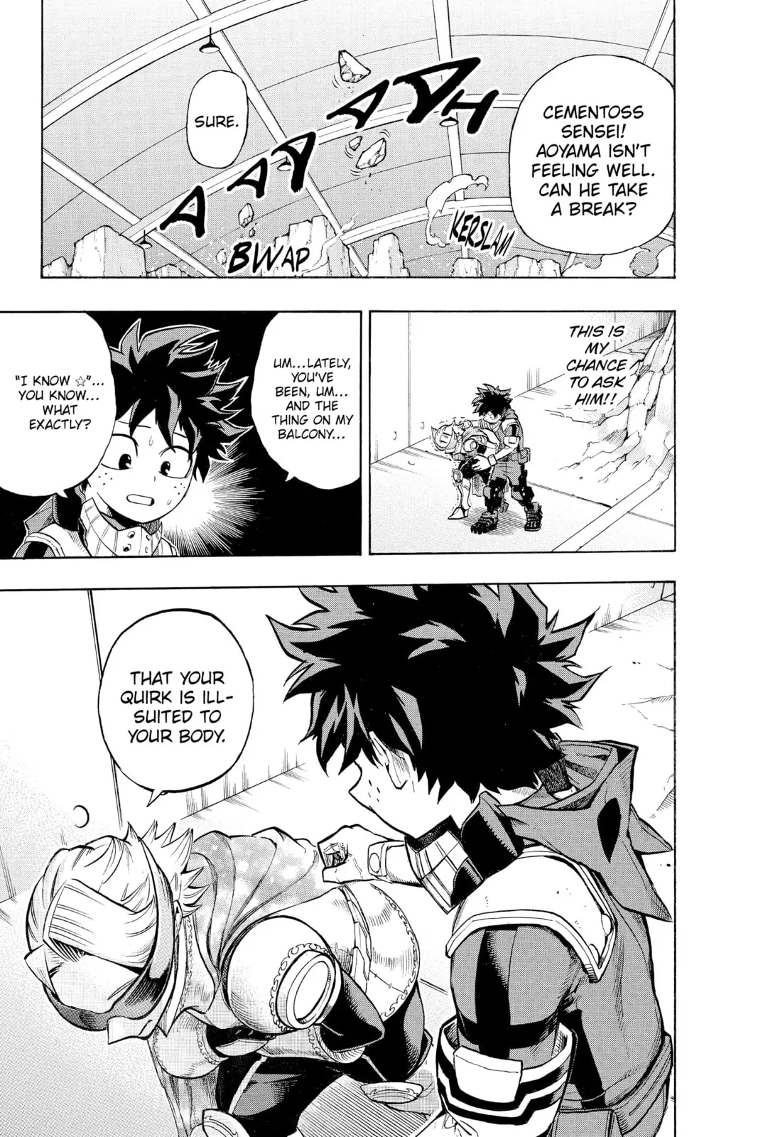 My Hero Academia, chapter 168, page 13