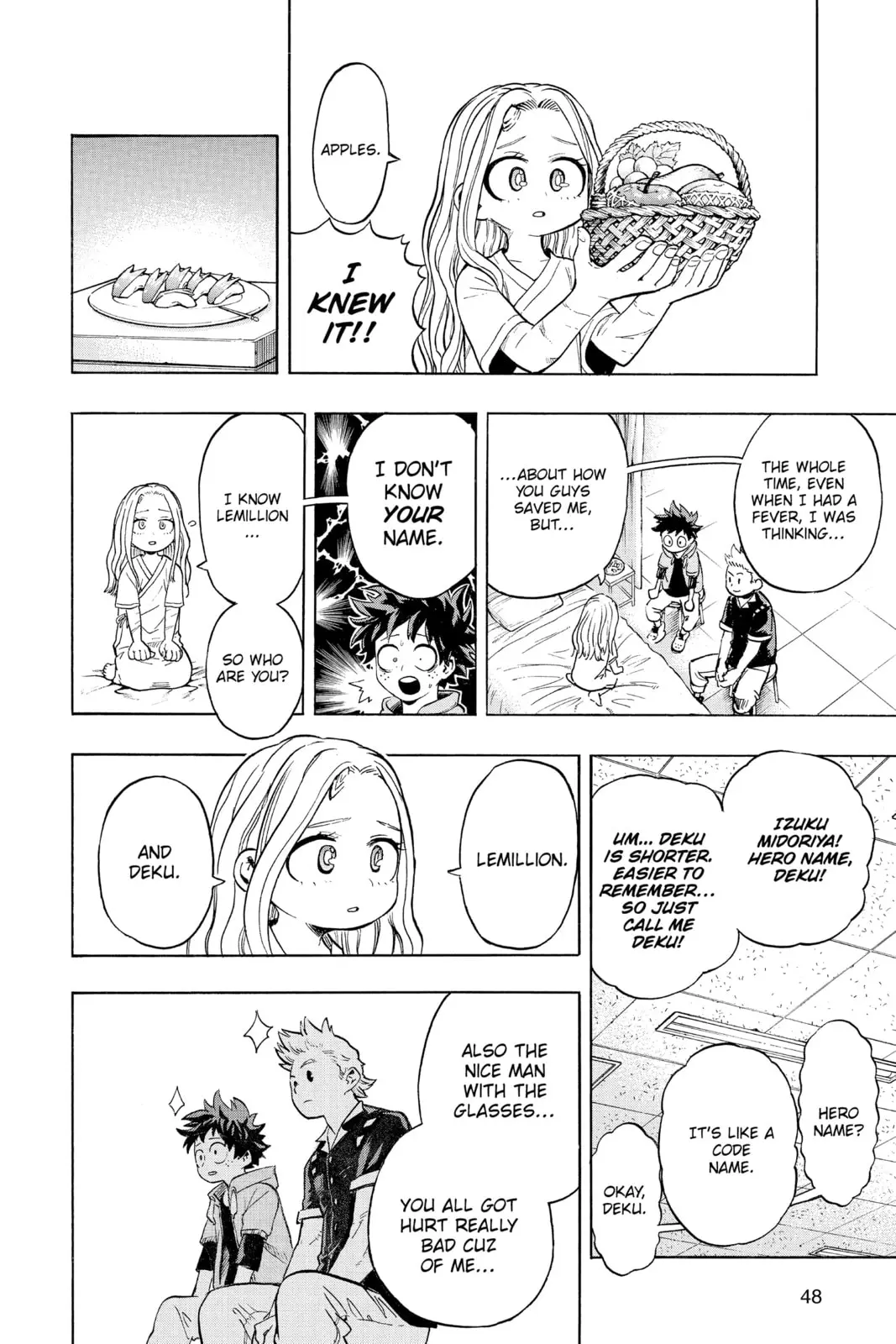 My Hero Academia, chapter 170, page 4