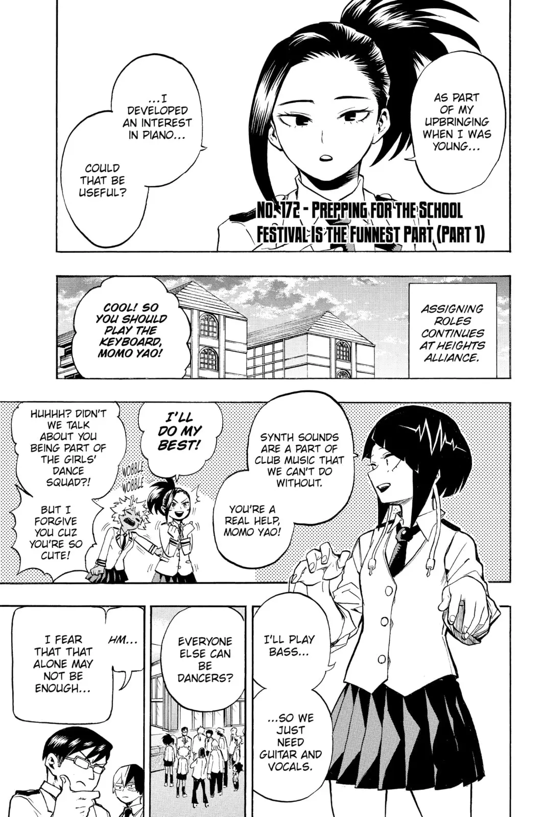 My Hero Academia, chapter 172, page 1