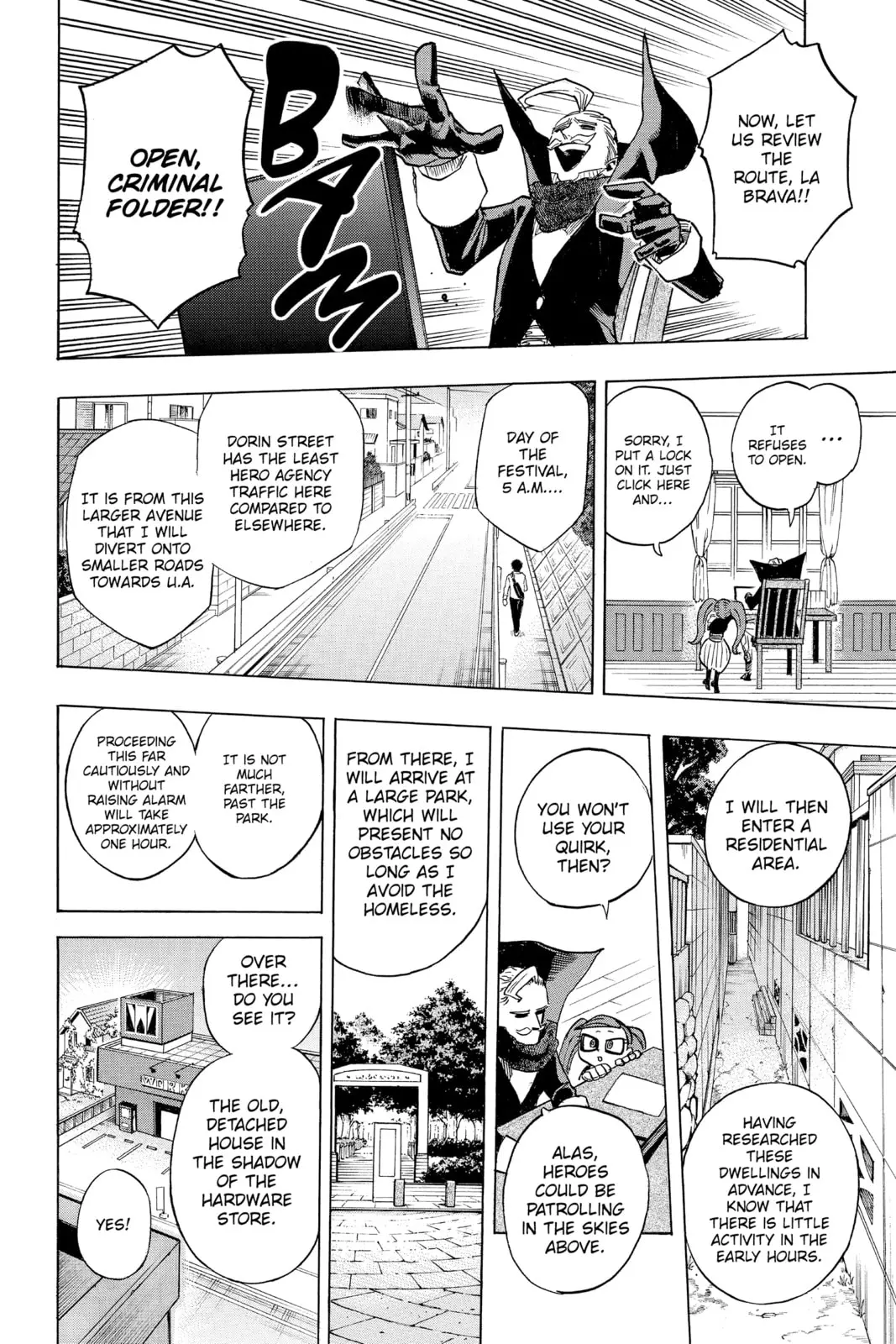 My Hero Academia, chapter 174, page 12