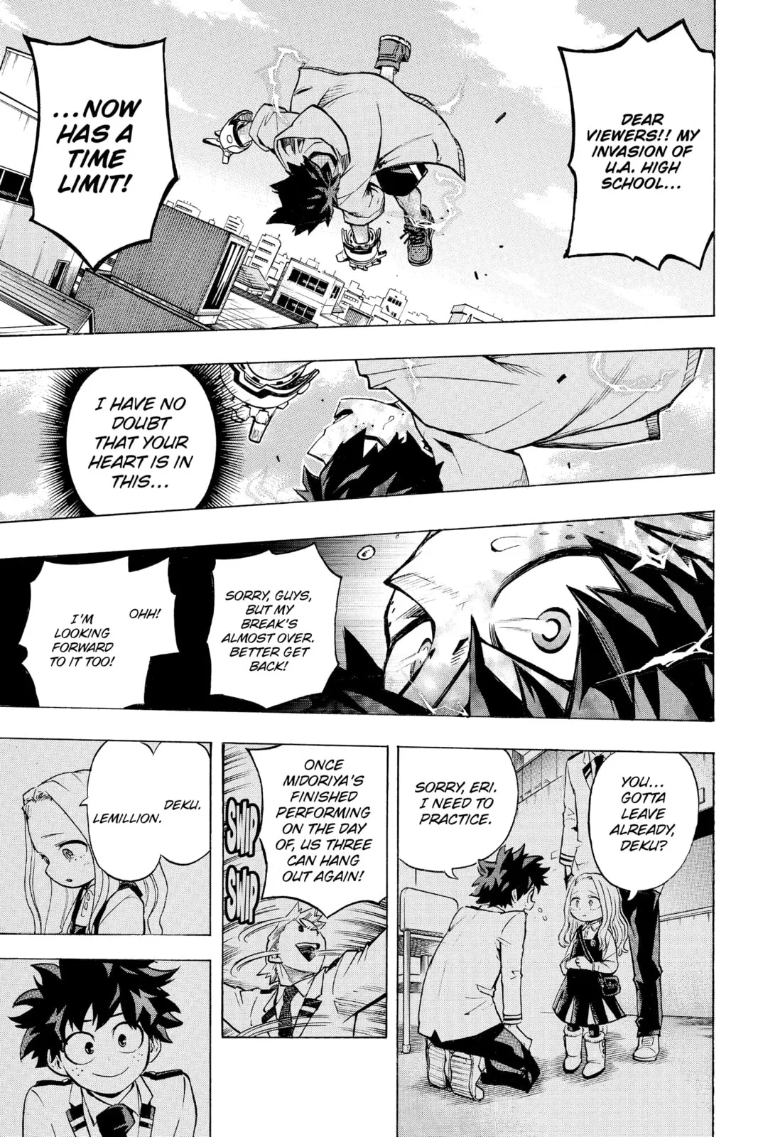 My Hero Academia, chapter 176, page 10