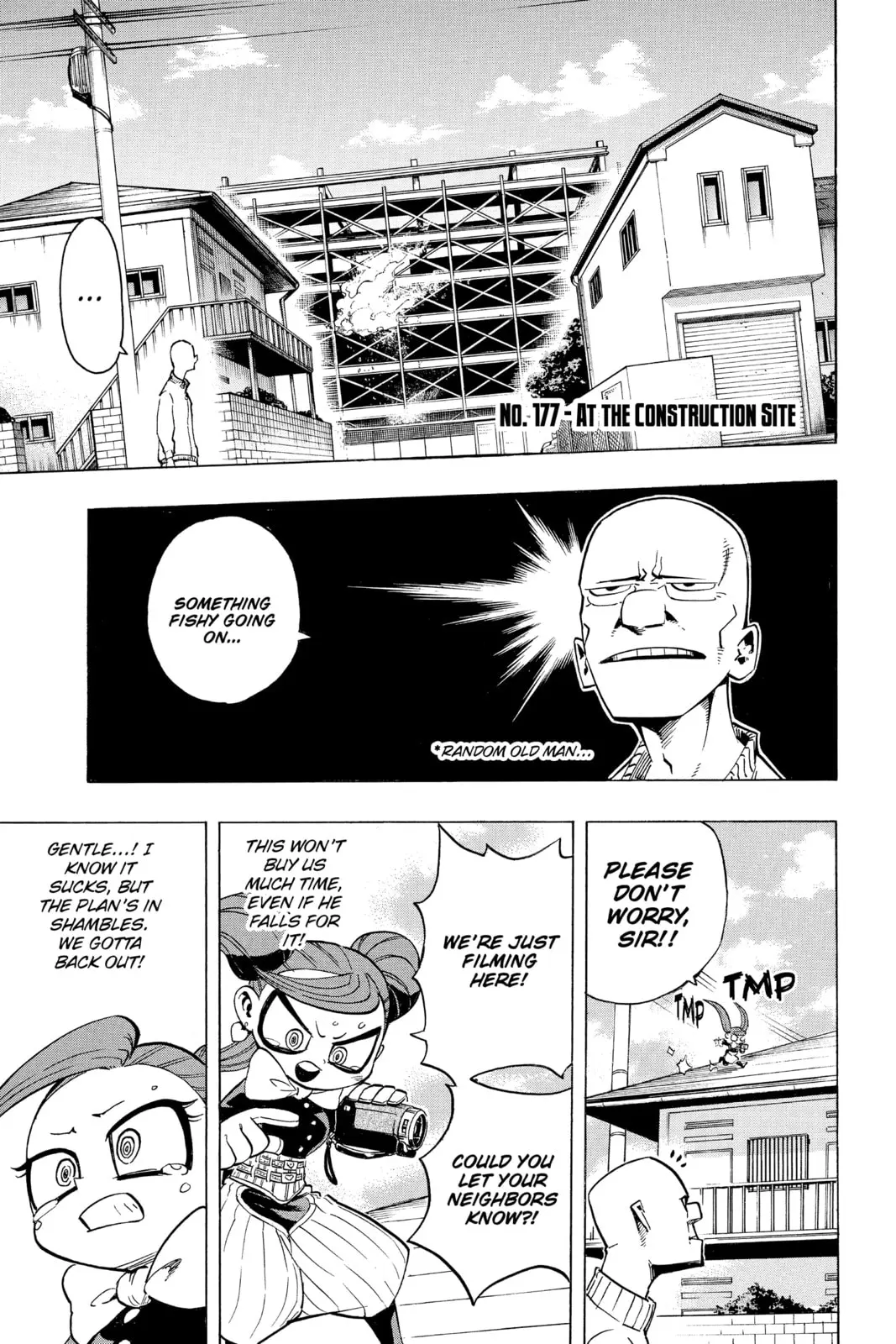 My Hero Academia, chapter 177, page 1