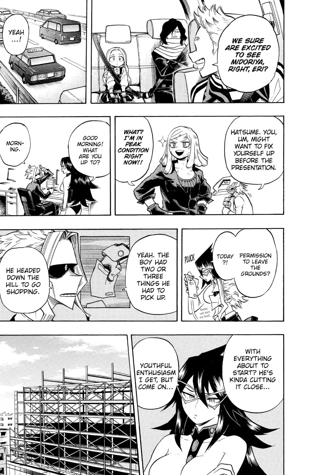 My Hero Academia, chapter 178, page 3