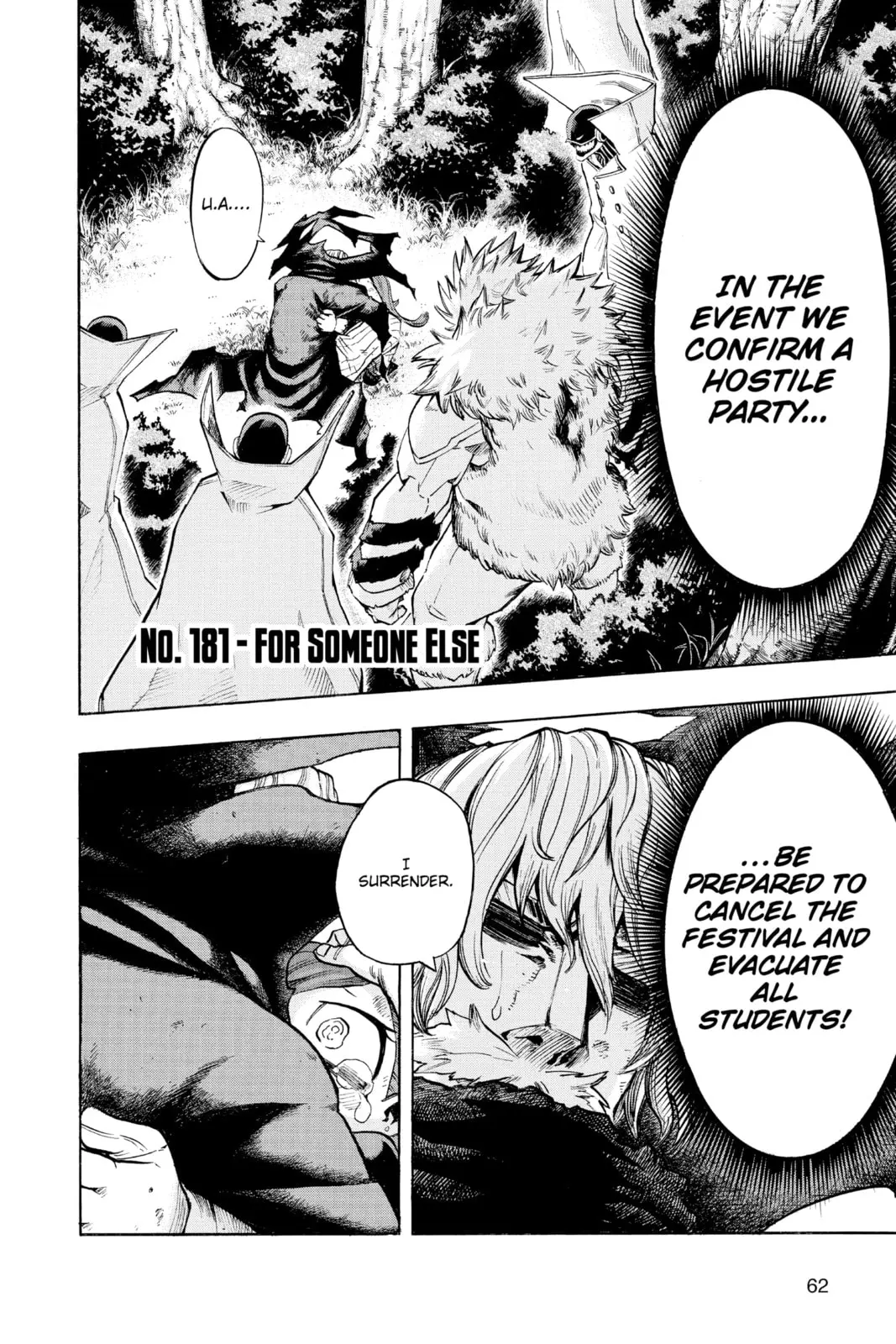 My Hero Academia, chapter 181, page 2
