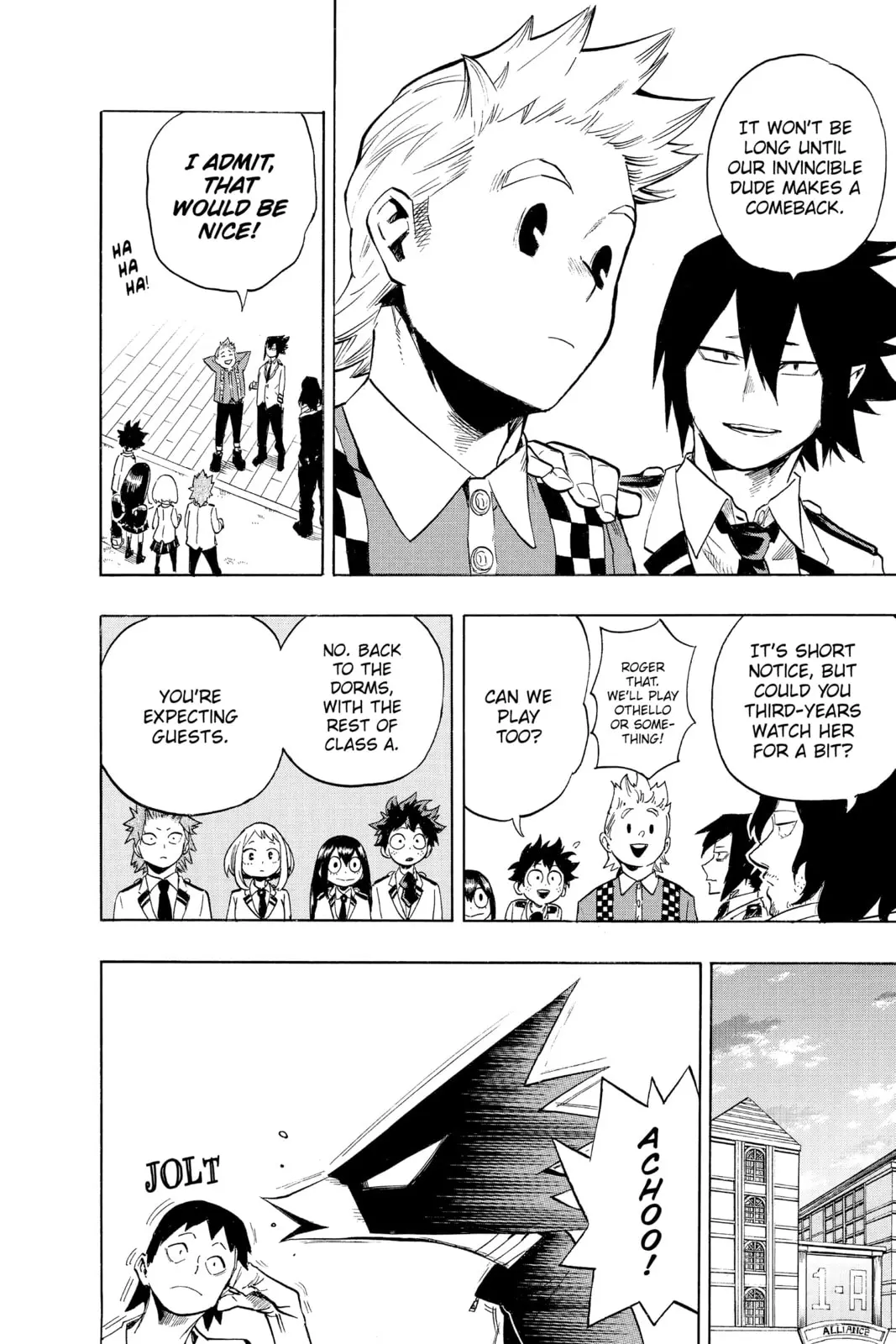 My Hero Academia, chapter 184, page 4