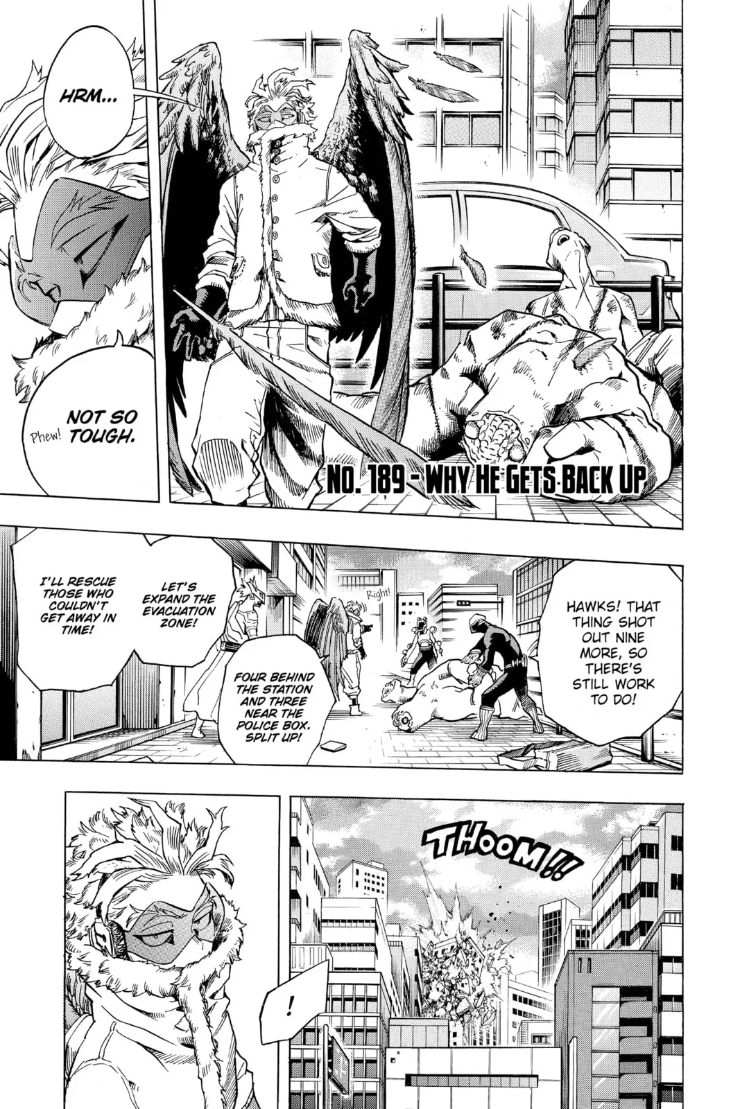 My Hero Academia, chapter 189, page 1
